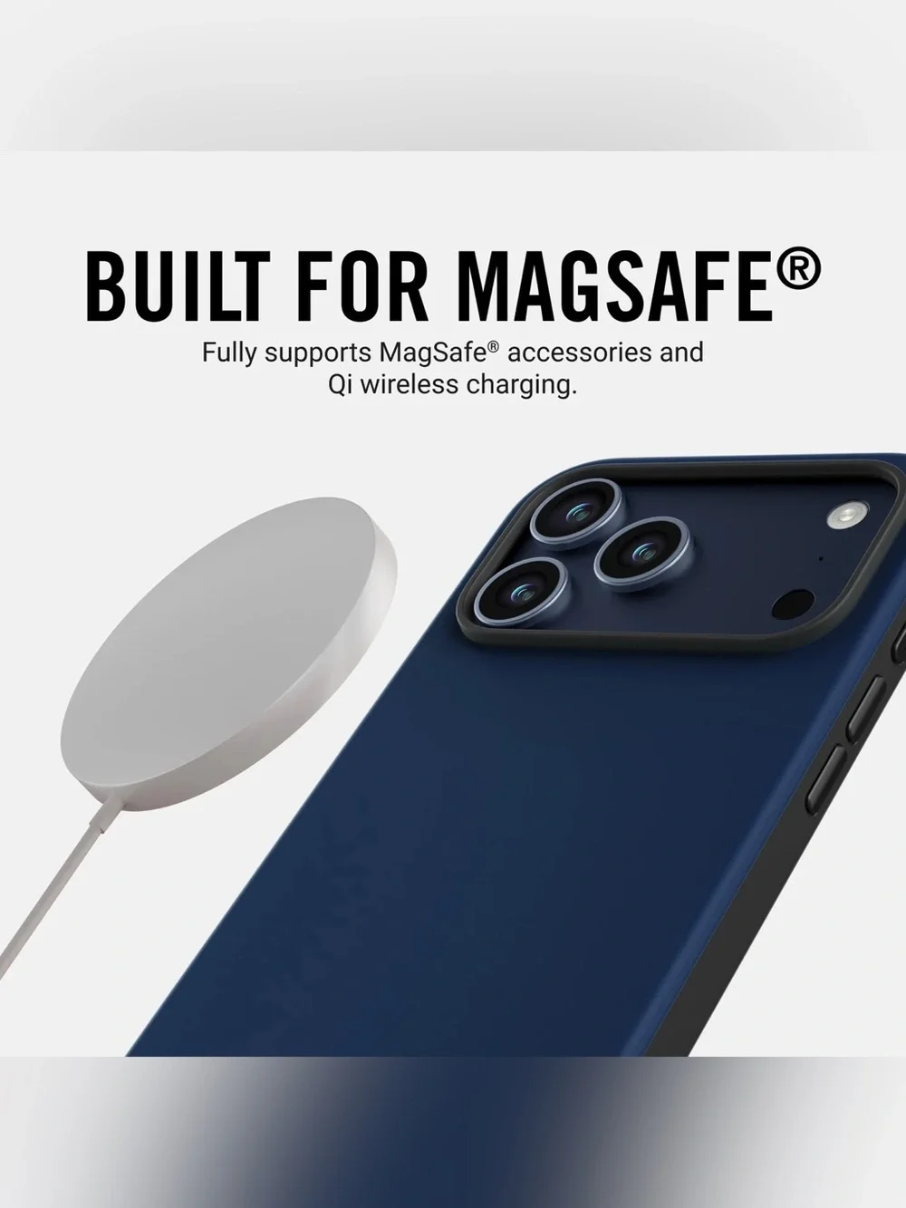 Ridge Phone Case, iPhone 17 Pro Max, Dark Harbor